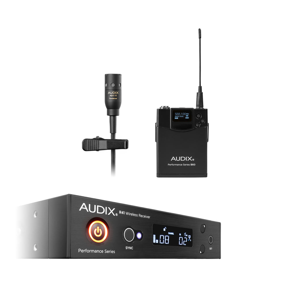 Audix AP41L10B Wireless Mic System Freq B Body Lavalier