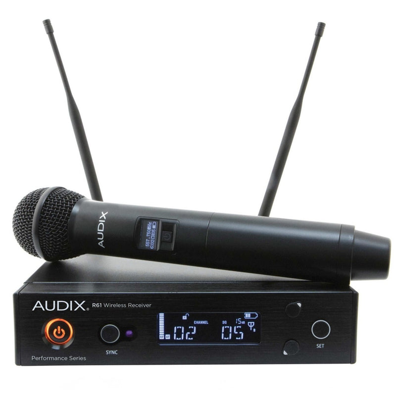 Audix AP61OM5 Wireless Mic System R61 Rx OM5 Handheld