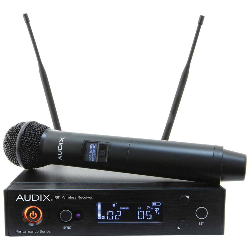 Audix AP61OM2 Wireless Mic System R61 Rx OM2 Handheld