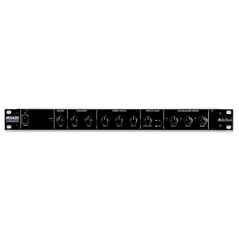 Art Pro Audio MX622 6-Channel Stereo Mixer