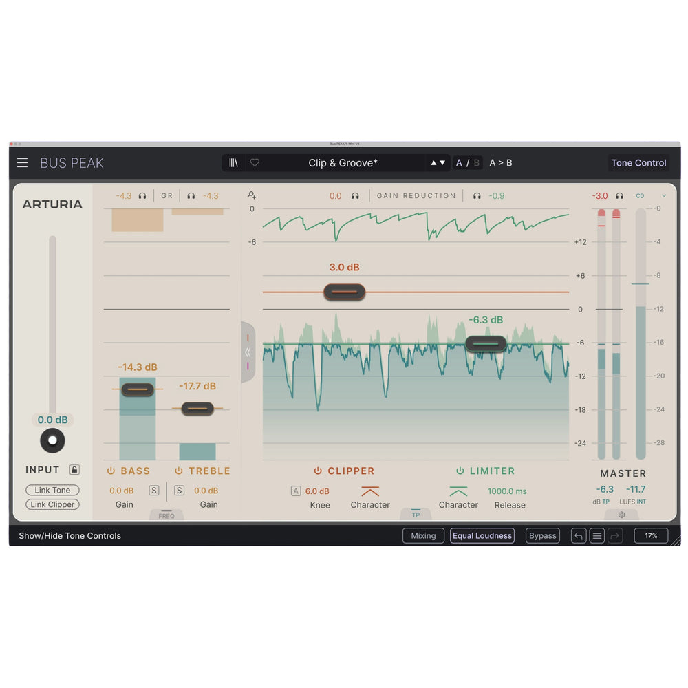 Arturia Bus Peak | Pro Grade Limiter
