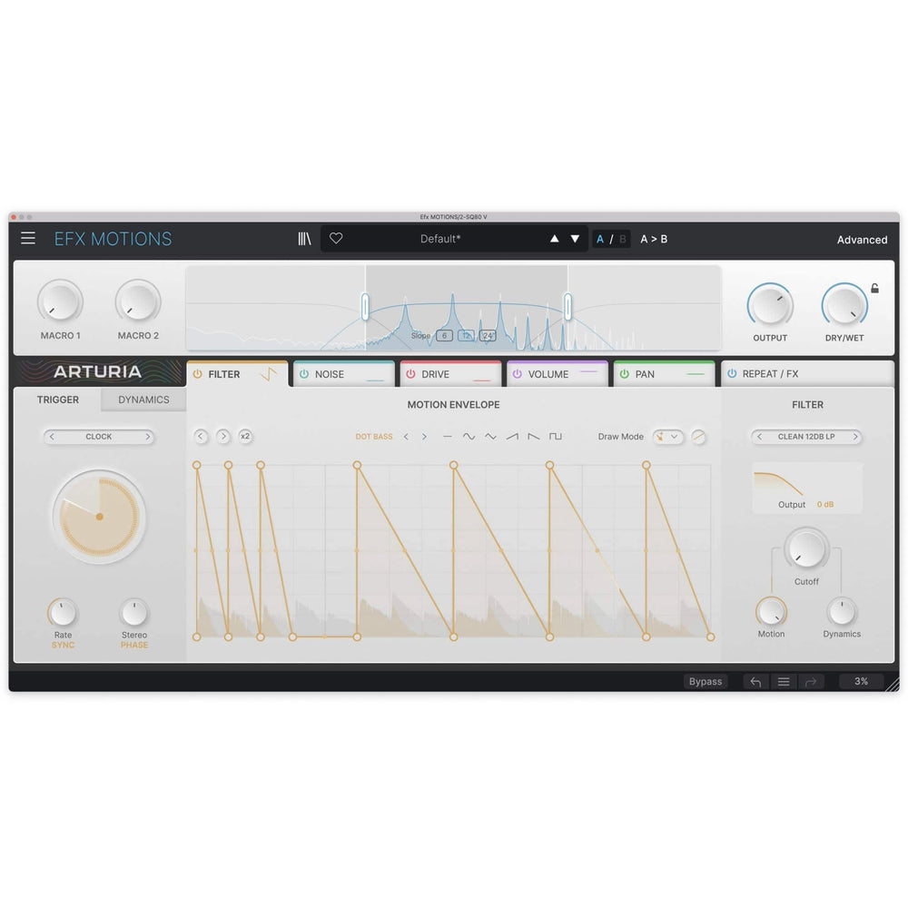 Arturia Efx MOTIONS | Evolving sonic exciter