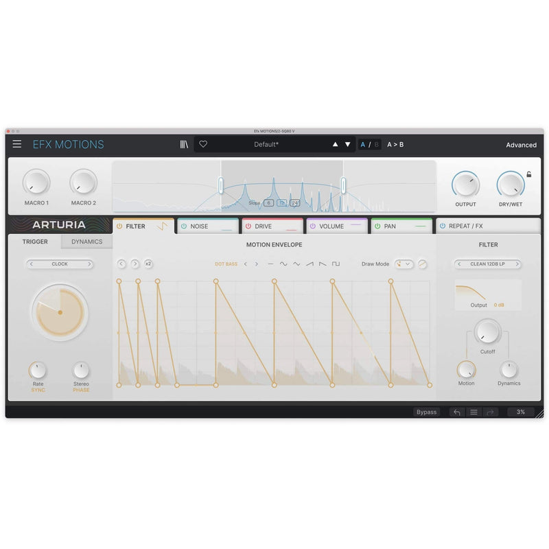 Arturia Efx MOTIONS | Evolving sonic exciter