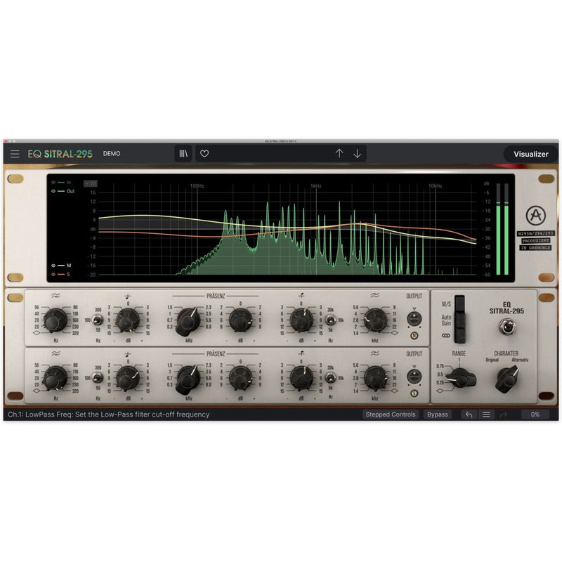 Arturia EQ SITRAL-295 | Transistor tone sweetener