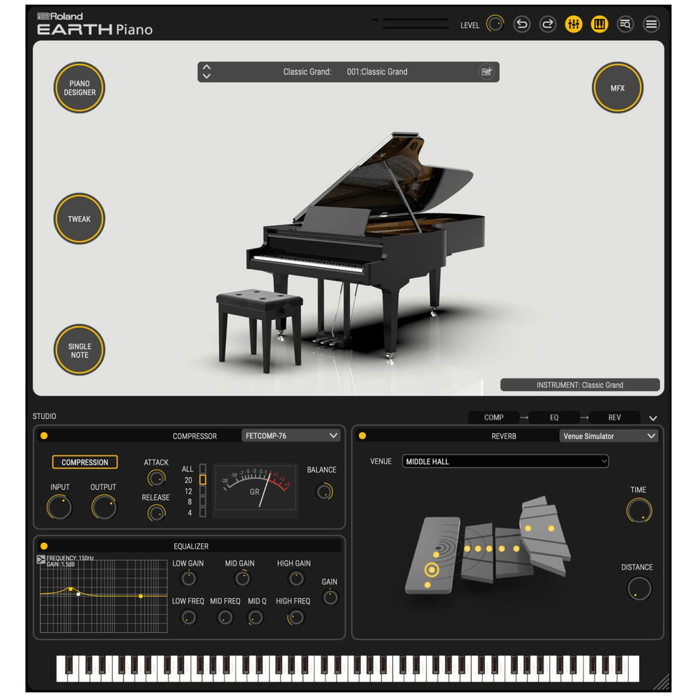 Roland EARTH Piano Key
