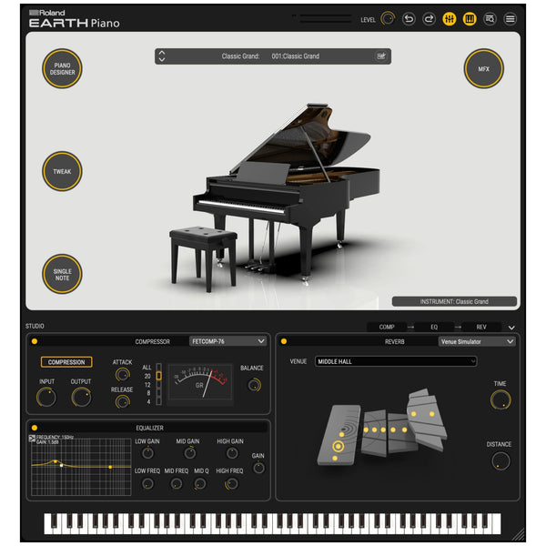 Roland EARTH Piano Key