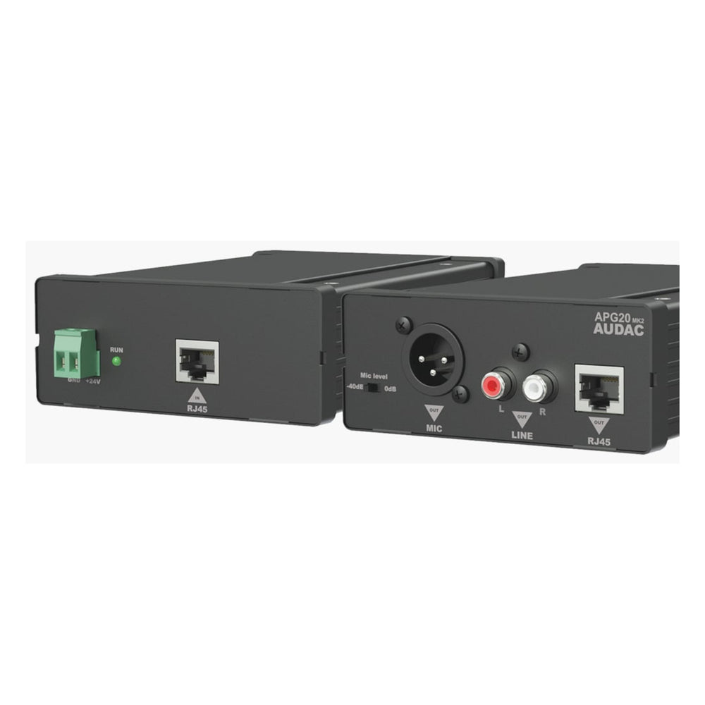 Audac APG20MK2 Active RCA Audio Transceivers