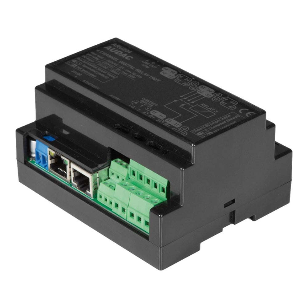 Audac ARU204 4 Relays RS485 TCP/IP Control Unit