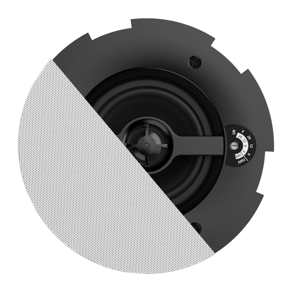 Audac CALI424II 4in Ceiling Speaker Safelatch White