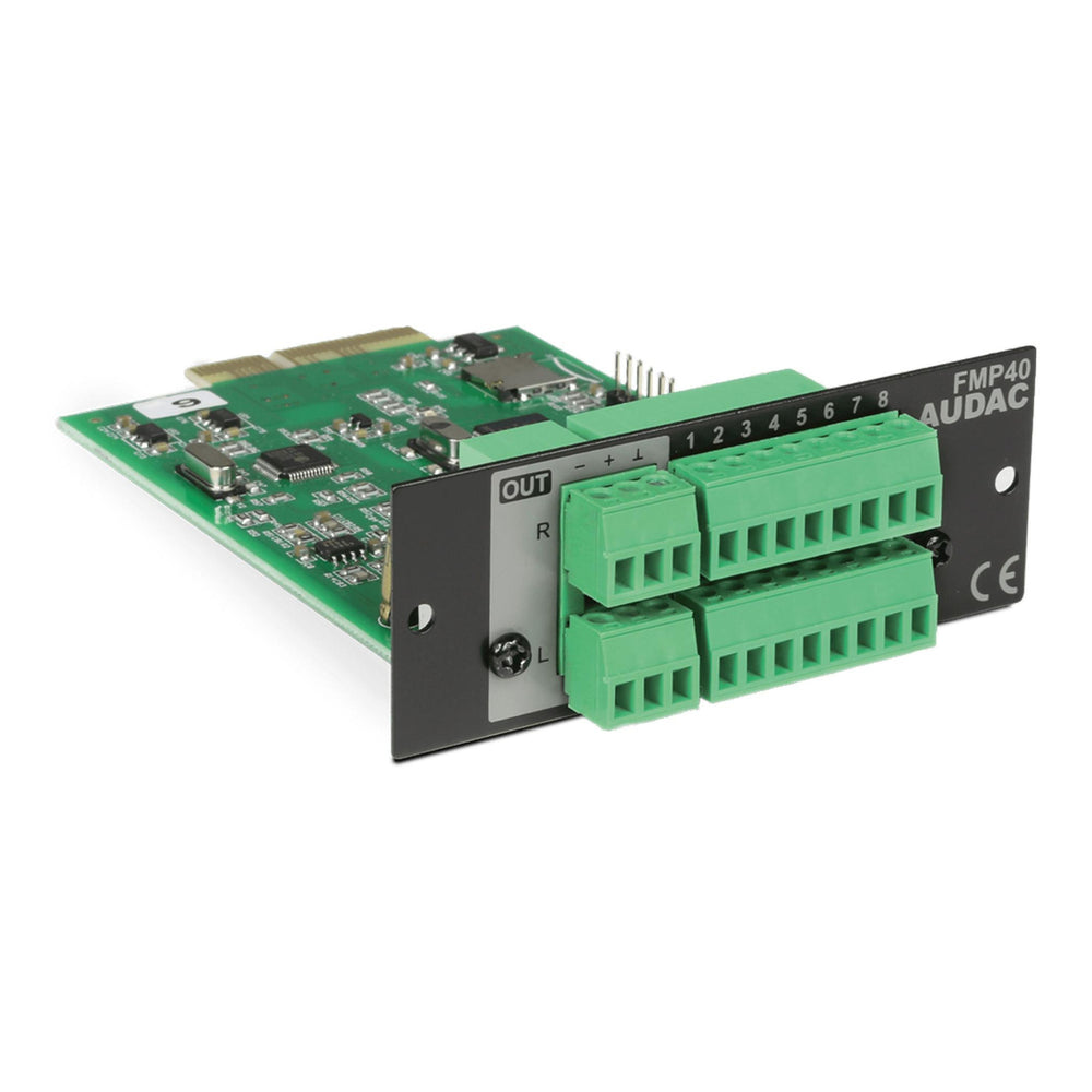 Audac FMP40 Voice File Player Module XMP44 MFA