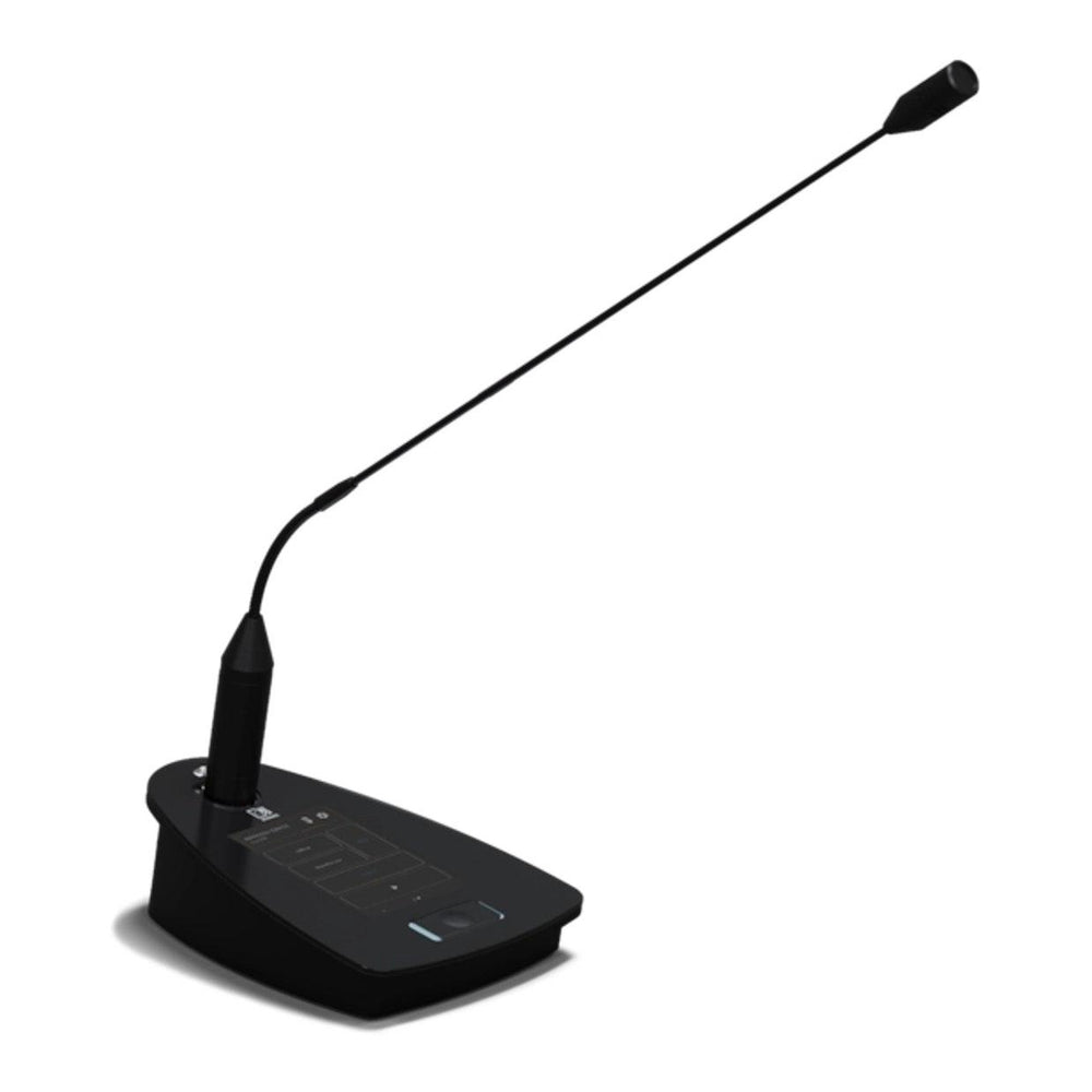 Audac NPM200 Dante PoE Touchscreen Paging Microphone