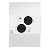 Audac NWP320US Dante 2 XLR 3.5mm Bluetooth Input Panel White