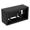 Audac WB220 151X80mm Surface Mount Wall Box Black