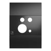 Audac WP205US Microphone Line Input Panel US Black