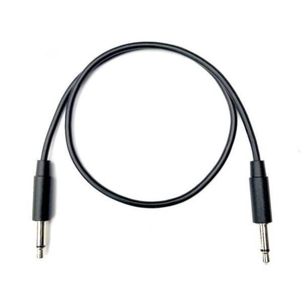 Tendrils Straight Eurorack Patch Cable 10Cm Black 6 Pack