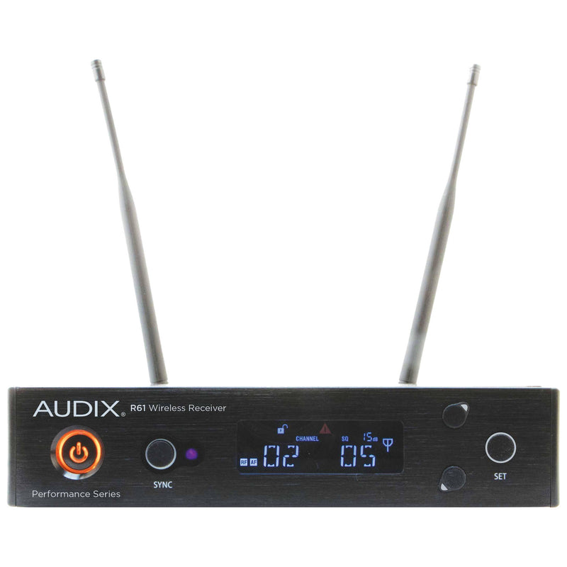 Audix R61KIT Wireless,R61 Receiver 522-586 Mhz