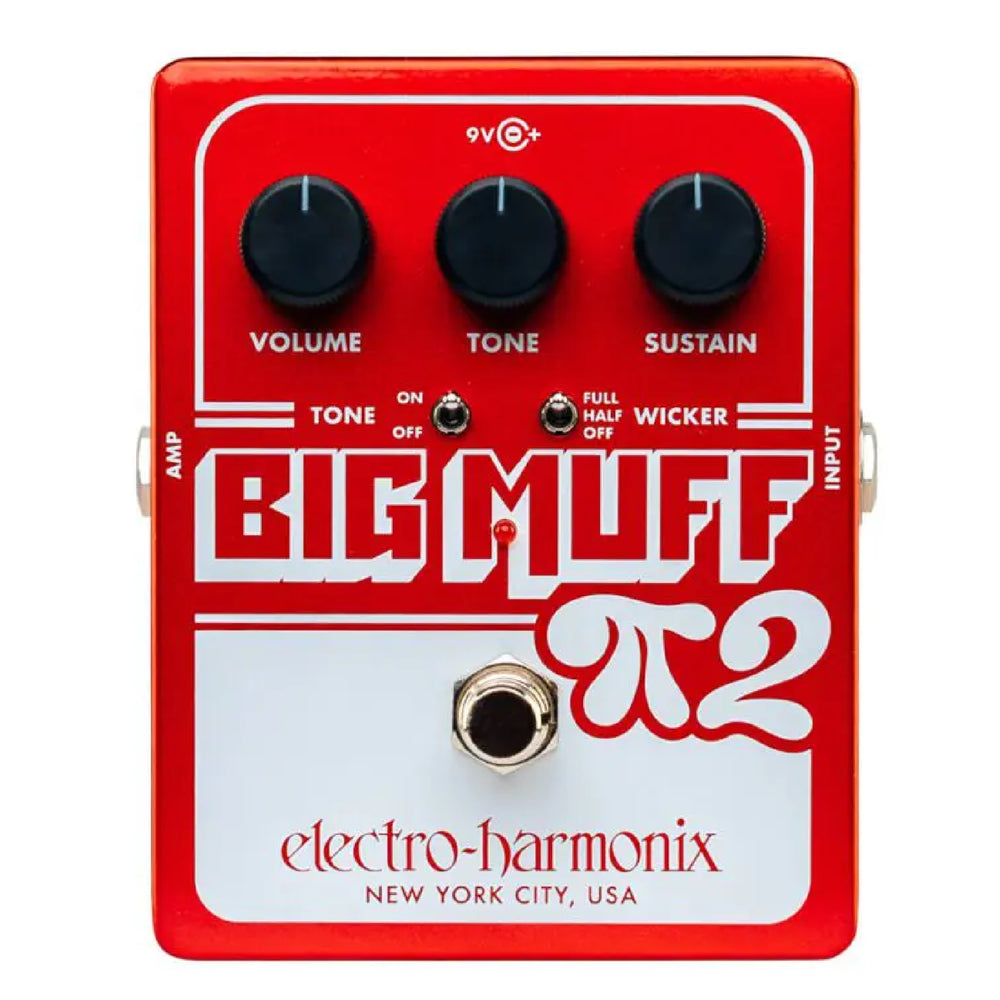 Electro-Harmonix Big Muff PI 2 w/Tone Wicker - Fuzz Pedal