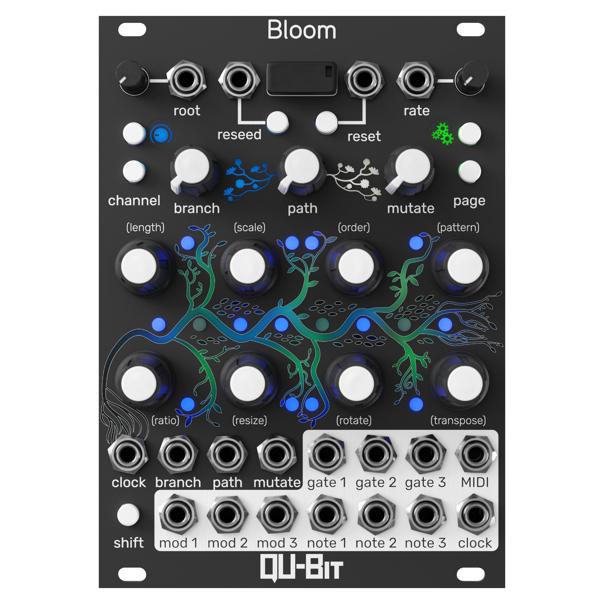 【Qubit】 Bloom Qu-Bit Electronix Bloom V2 - Fractal Sequencer Module