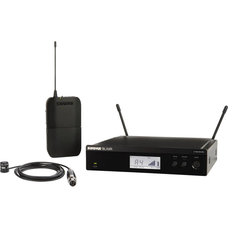 Système micro-cravate sans fil Shure BLX14R/W85M-H10 Fréquence H10