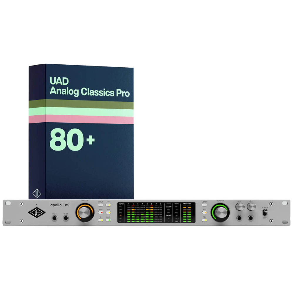 Universal Audio Apollo X6 Studio + UAD Ultimate Bundle