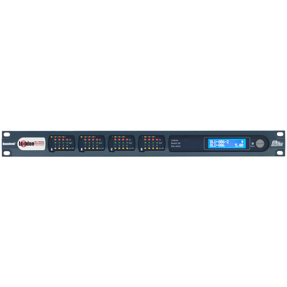 Bss BLU-806 Signal Processor With BLU Link And Dante