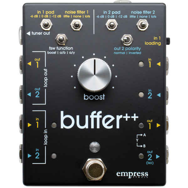 Empress Effects Buffer++ Ultimate Utility Pedal