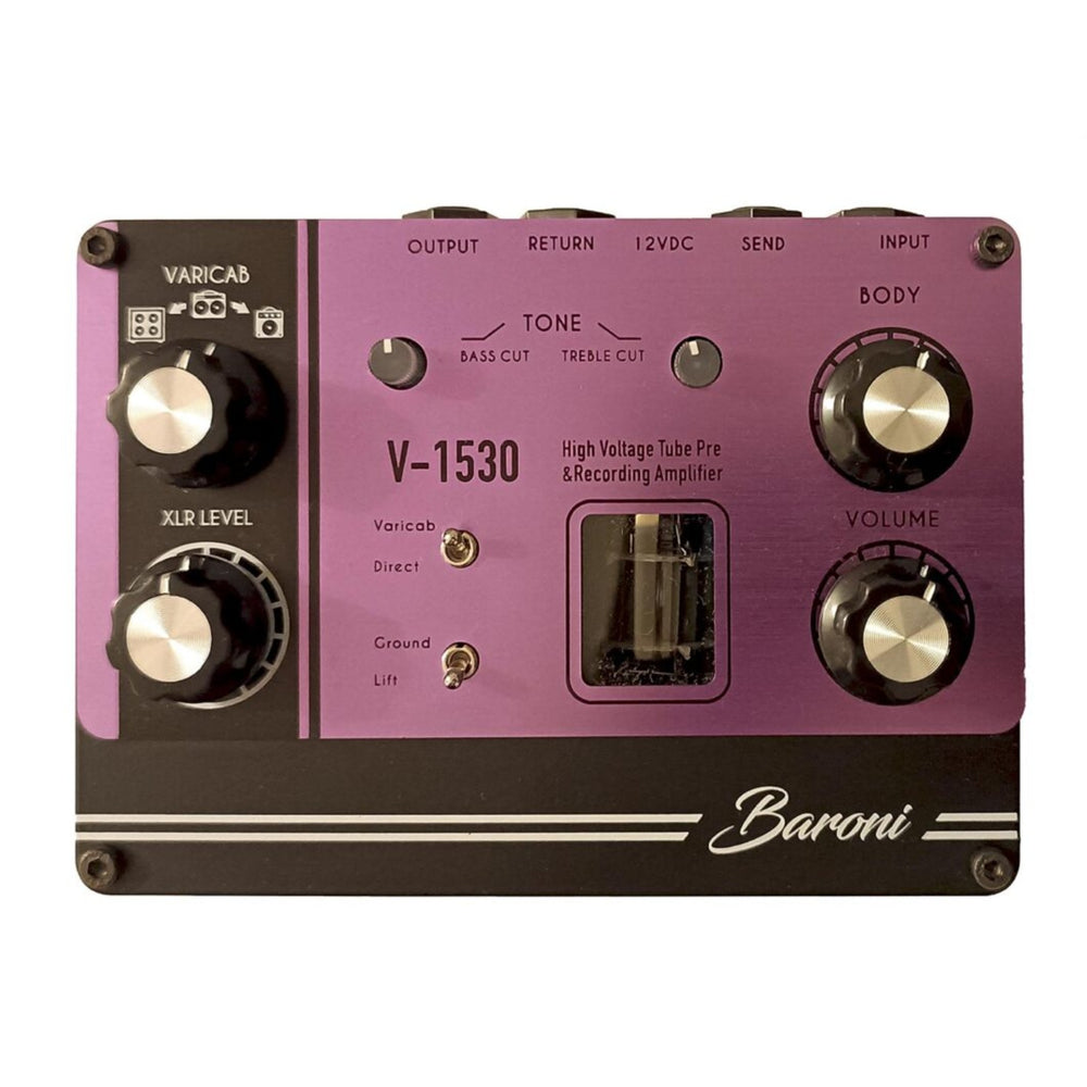 Baroni Labs V-1530 Tube Preamp / D.I. Recording Amp