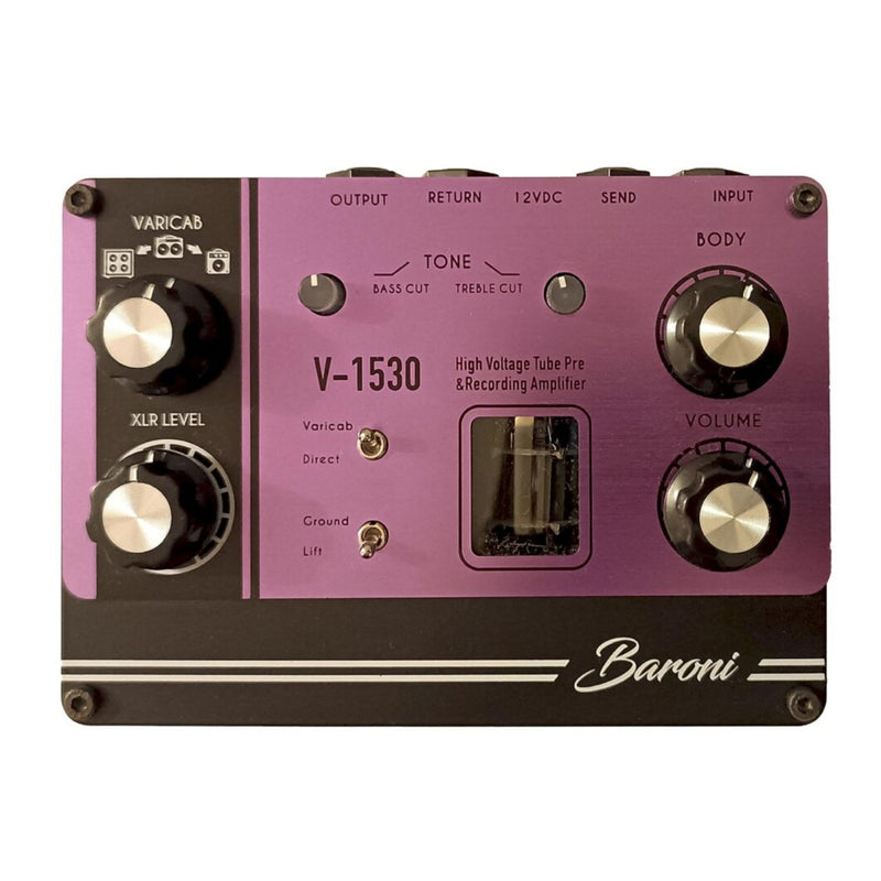 Baroni Labs V-1530 Tube Preamp / D.I. Recording Amp