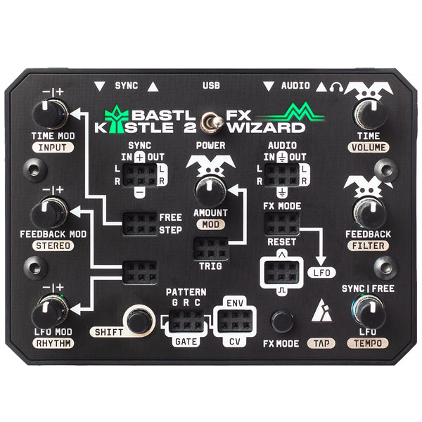 Bastl Instruments Kastle 2 FX Wizard Patchable Multi-Effects