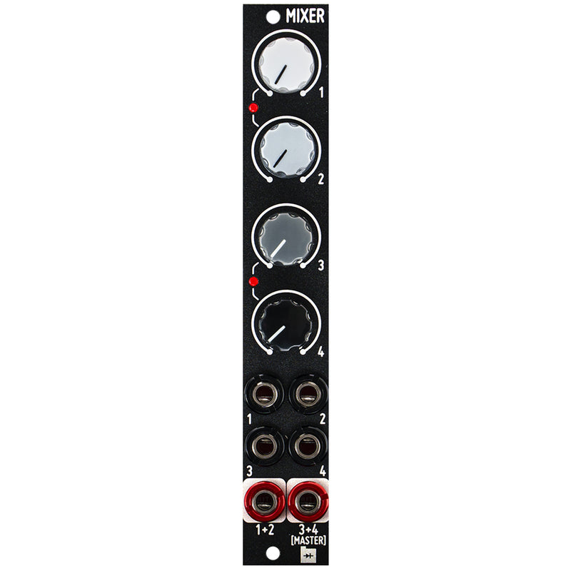 Befaco Mixer Assembled Module Matte Black