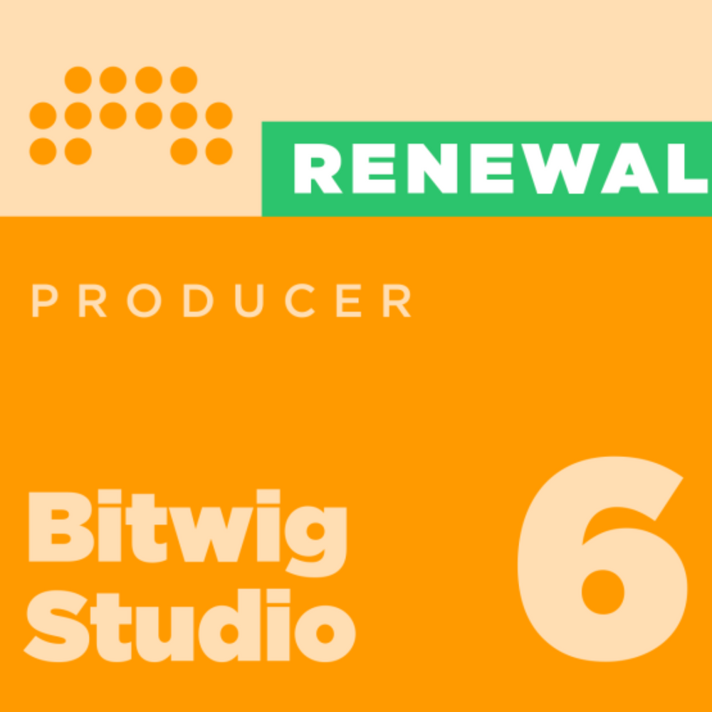 Bitwig Studio Producer (12 Month Upgrade Plan)