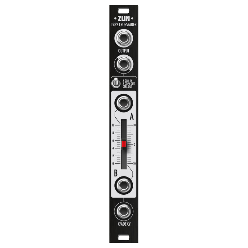Xaoc Zlin 1982 Crossfader Faceplate Black