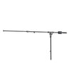 K&M 25530-Black Extra Long Telescopic Boom Arm Black