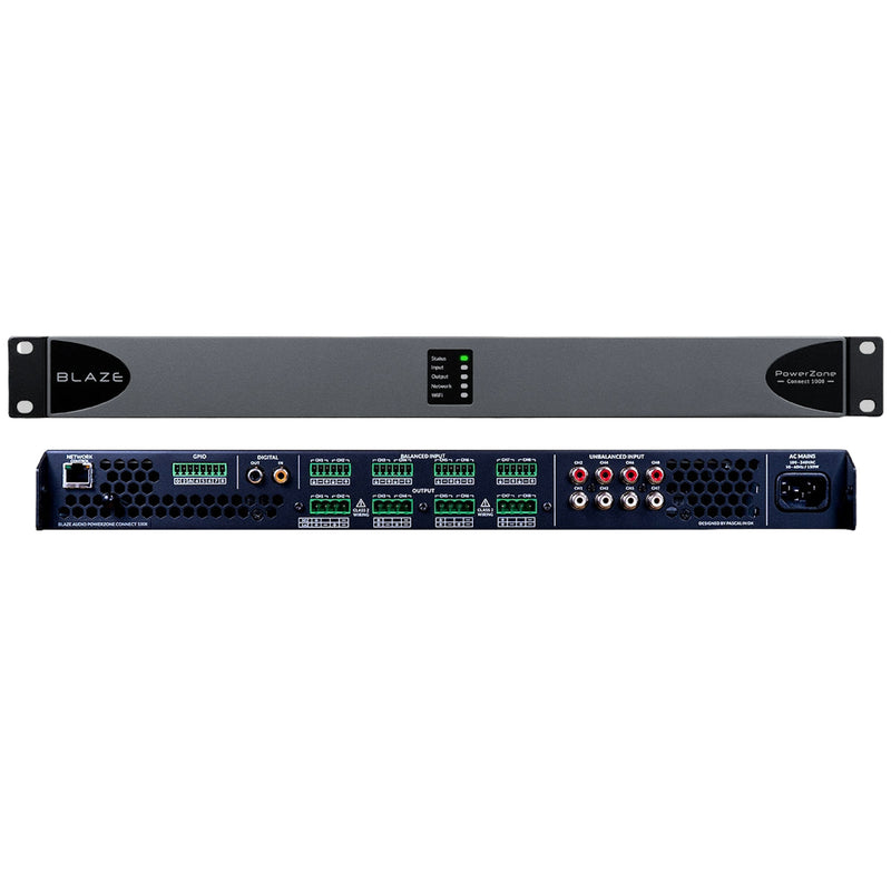 Blaze PowerZone Connect 1008 Dante Power Amplifier