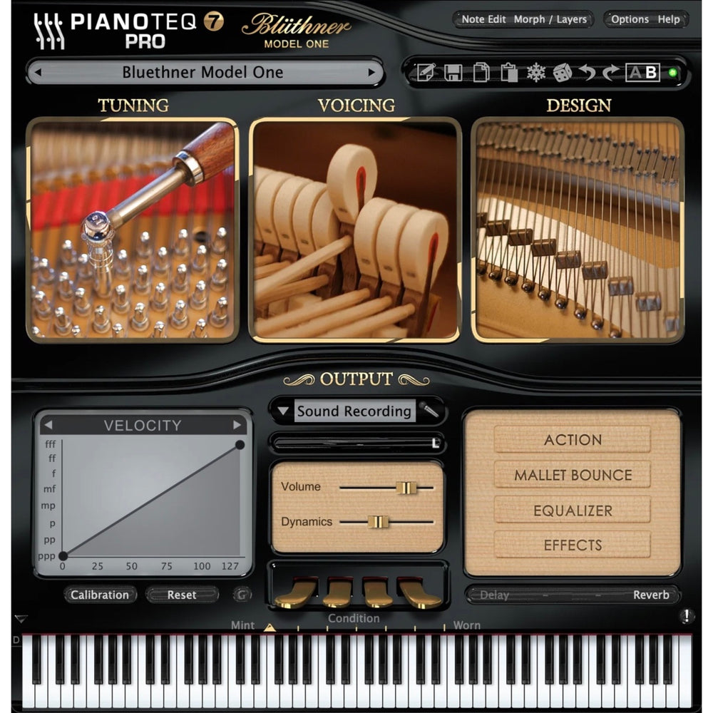 Pianoteq Bluthner Model 1