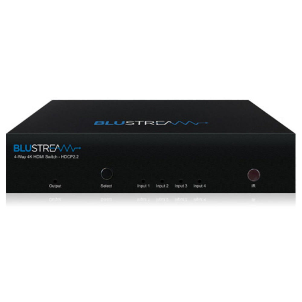 Commutateur HDMI 4x1 Blustream SW41AB-V2 avec dérivation audio