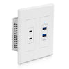 Blustream UEX3D-WP-US HDBaseT USB 2.0 Extender Set - 100m