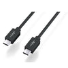 Câble de données et vidéo USB-C Blustream USBCM2 - 2 m