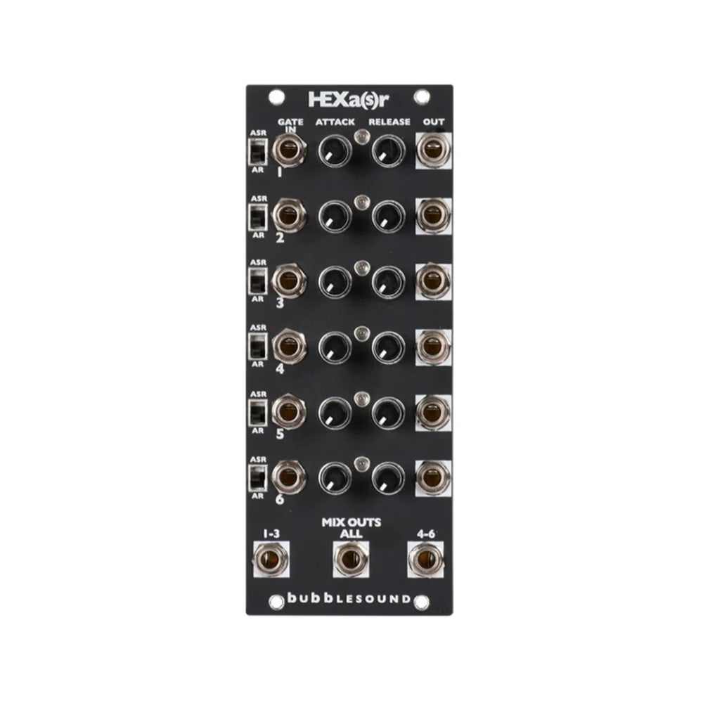 Bubblesound HEXa(s)r - 6-Channel AR/ASR Envelope Generator