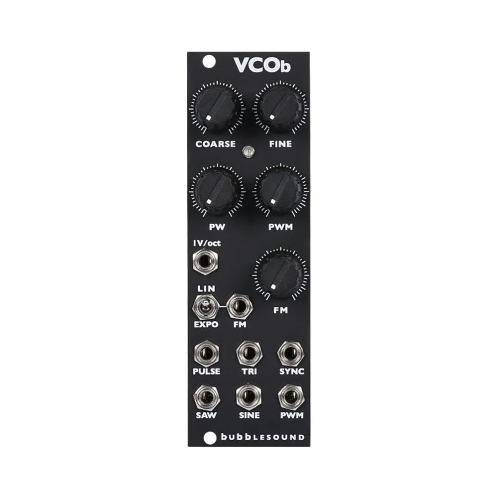 Bubblesound VCOb - Oscillator (Black Faceplate)