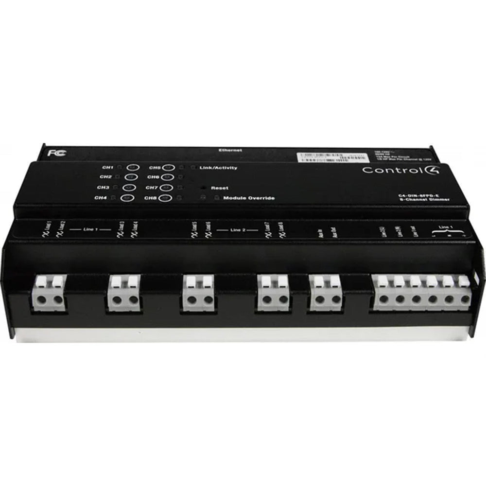 Control4 DIN-Rail 8-Channel Forward Phase Dimmer