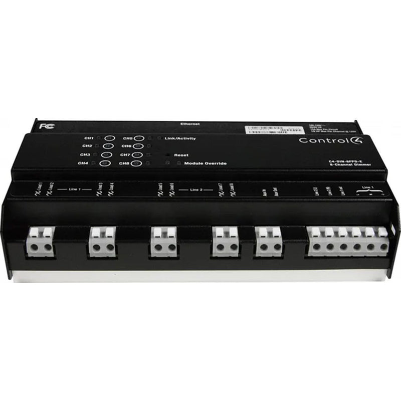 Control4 DIN-Rail 8-Channel Forward Phase Dimmer