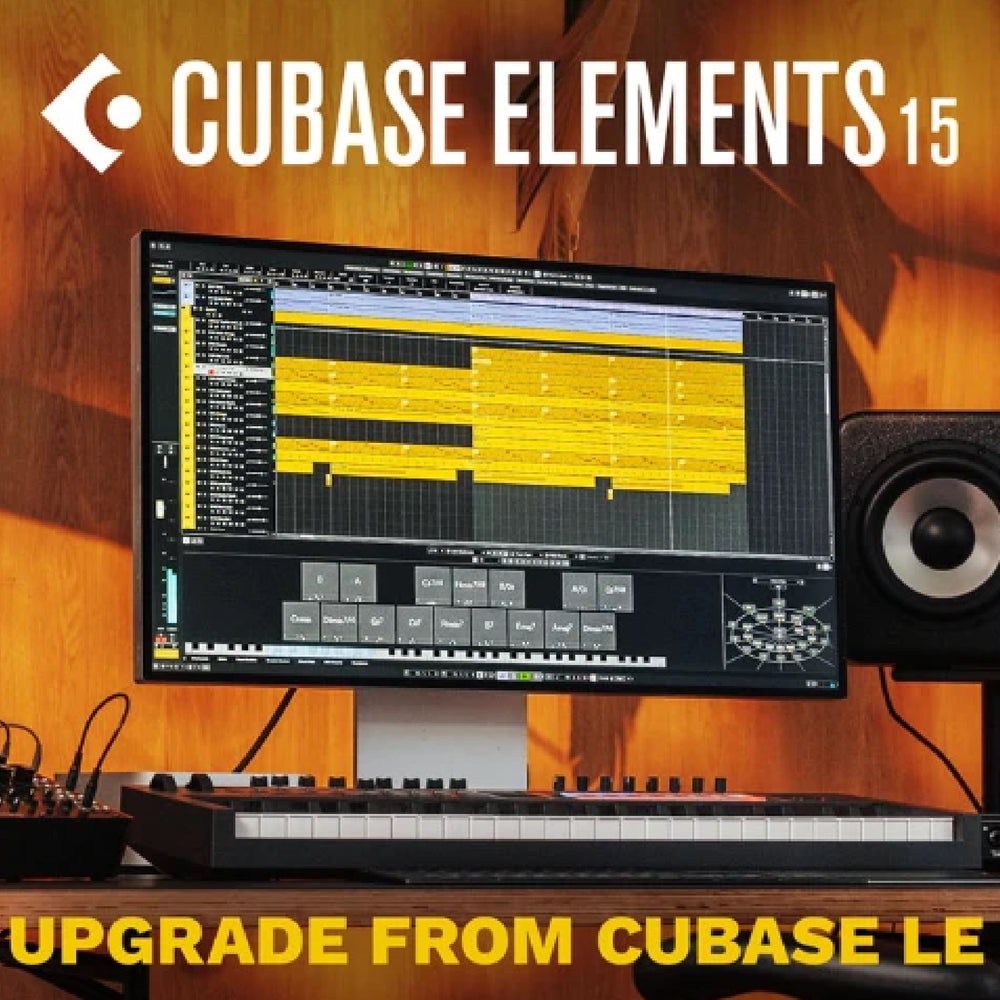 Steinberg Cubase Elements 15 Upgrade from LE