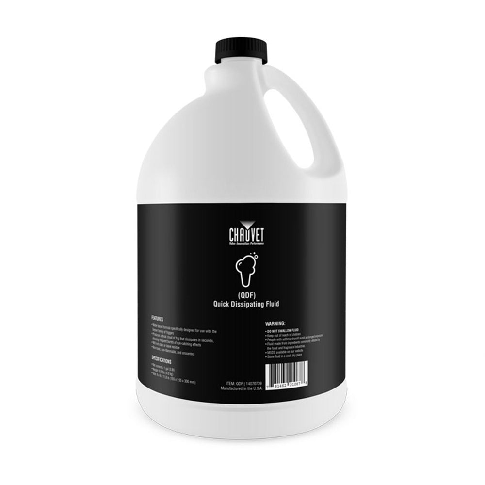 Chauvet Pro QDF Quick Dissipating Haze Fluid - Gallon