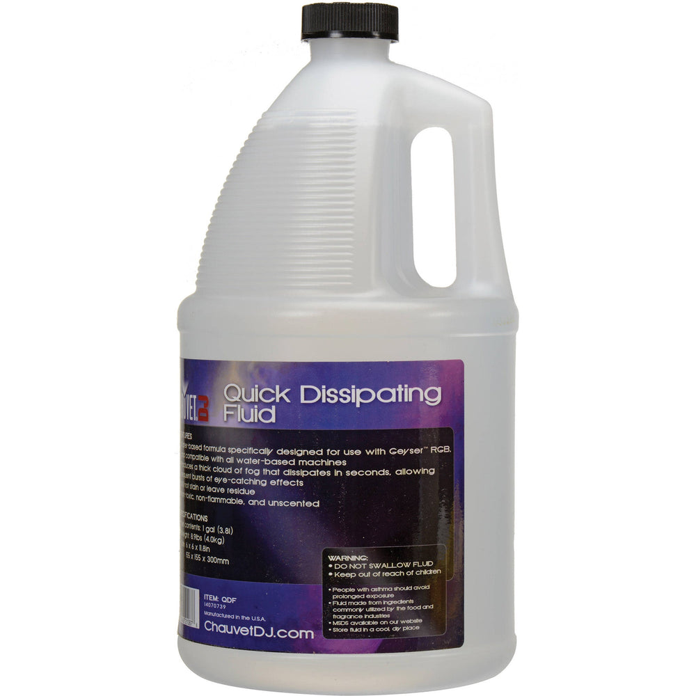 Chauvet DJ QDF Quick Dissipating Haze Fluid - Gallon