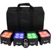 ColorKey Mini Hex 4 MKII 4-Pack with Carrying Case