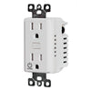 Interrupteur de prise de courant Control4, 120 V (blanc neige)