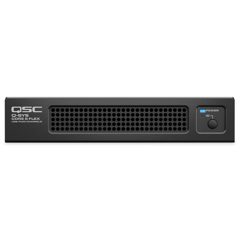Processeur d'E/S réseau et analogique QSC Q-SYS CORE-8-FLEX
