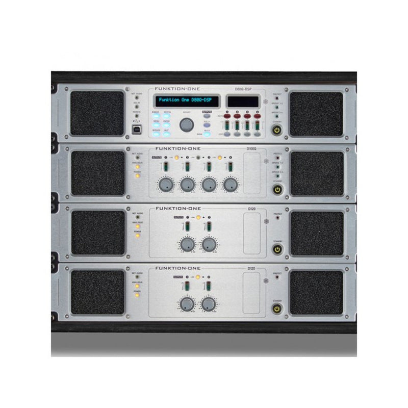 Amplificateurs de classe D Funktion-One D40Q avec DSP et Dante