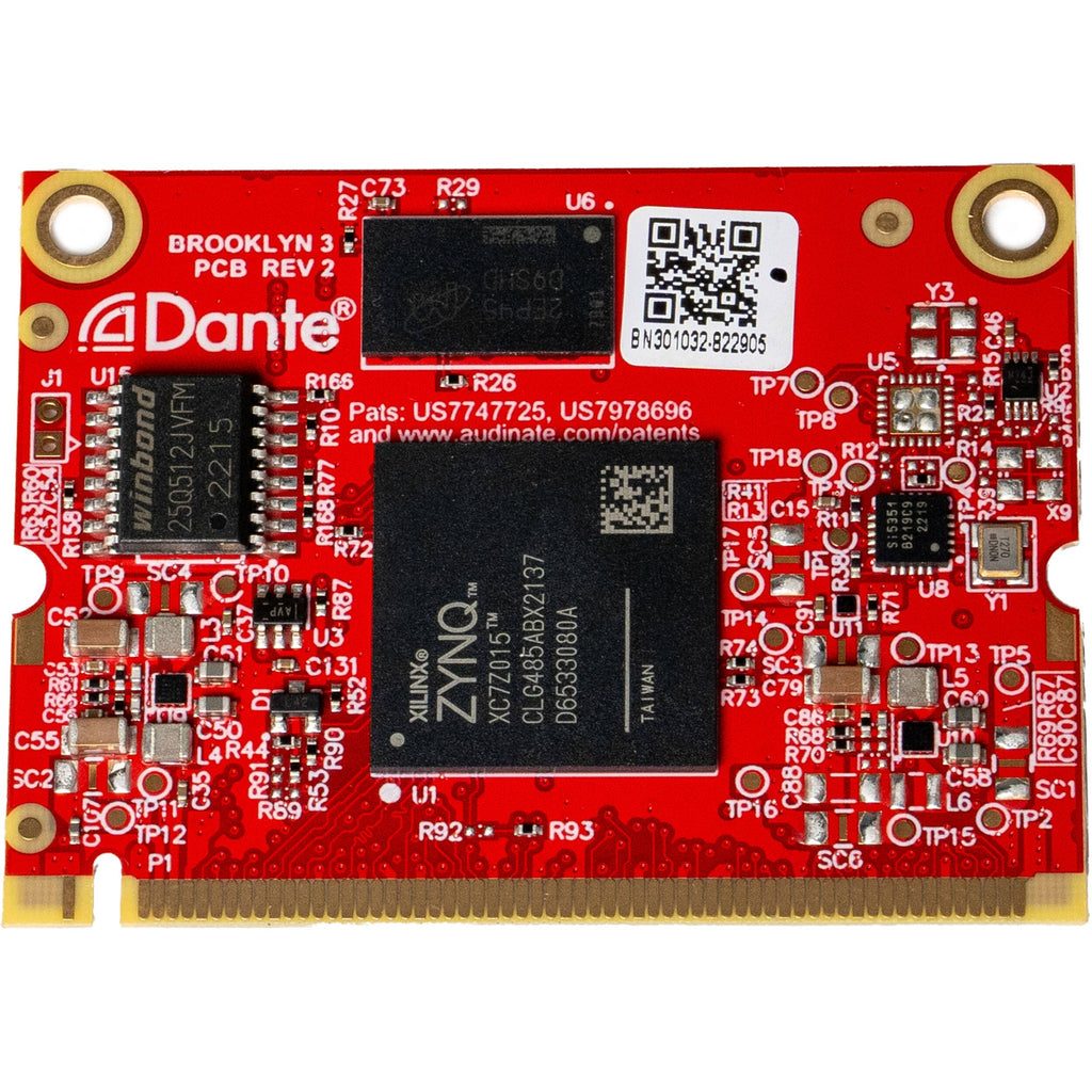 Dante Module Chart Apogee Dante Upgrade Module for SYM2-PTHD-CARD